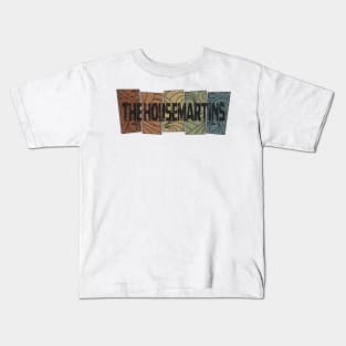 The Housemartins Retro Pattern Kids T-Shirt